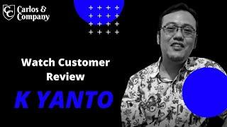 Carlos and company customer review (k Yanto)