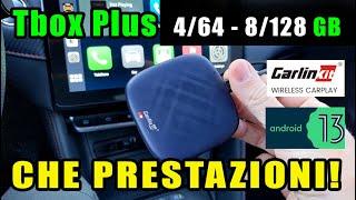 Carlinkit Tbox Plus CPC 200: Multimedialità al TOP! il BOX Android che trasforma la tua AUTO