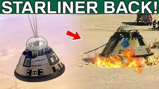 Boeing Starliner FINALLY Returned Back But There Is A Problem!