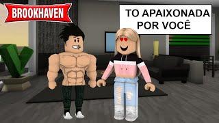 A BILIONÁRIA SE APAIXONOU POR MIM POR SER MUSCULOSO NO BROOKHAVEN RP (Roblox)