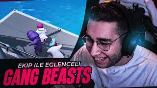 İNANILMAZ EĞLENDİK  | EKİP İLE GANG BEASTS