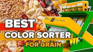 Grain cleaner, color sorter machine. Ergot solution. Awesome Agricultural Technology