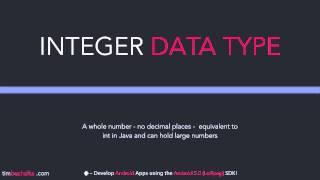 CALDEC 17 022 004 Sqlite Data types