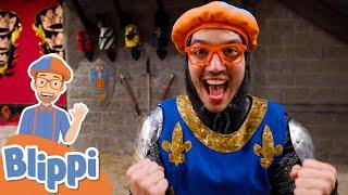 Blippi Explores A Castle! | Learn History For Kids | Educational Videos For Toddlers