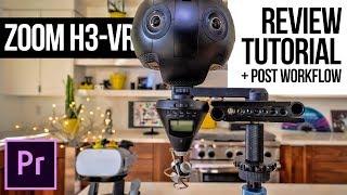 Zoom H3-VR Review, Tutorial + complete 3D Audio Post-Production workflow in Adobe Premiere