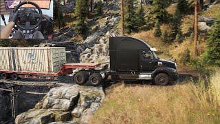 Container recovery - Western Star 57X - SnowRunner | Thrustmaster TX