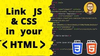 How to add CSS & Javascript to your HTML
