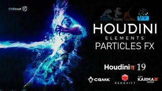 [TRAILER] Houdini Elements - Particles FX