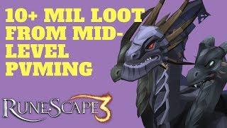 10+ Mil Loot from Mid-Level PvMing/Reaper Tasks, Runescape 3 (2018)