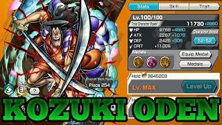 KOZUKI ODEN FULL BOOST | BOUNTY COLOR | ONE PIECE BOUNTY RUSH | OPBR