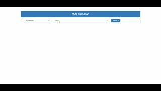 Dynamic multi-select dropdown and search - laravel