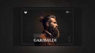 Beards Full Width Image Carousel Template for Wordpress