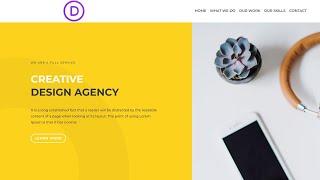 How To Create One Page Websites With Divi