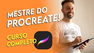 PROCREATE PARA INICIANTES: CURSO COMPLETO GRATUITO #procreate #desenho