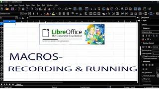 Libre-office Electronic spreadsheet Part 3| Macros @at-nikhiskilltech