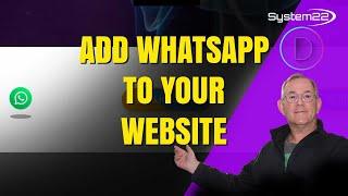 Divi Theme Add A Whatsapp Floating Animated Icon To Your Site