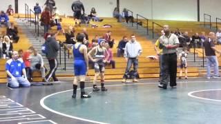 Sal famularo wrestling @ home vs delran