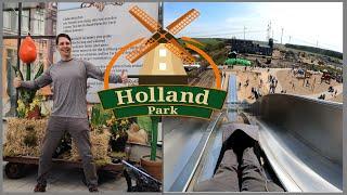 Hollandpark | Mega Rutschen | Käse und Alpakas | männervlog