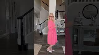 Pretty in Pink Breezy and Stylish Flowy Tunic Dress for Spring & Summer | BTFBM Dress Review