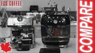 Smeg Manual Espresso vs. Delonghi La Specialista Arte Evo | Comparison