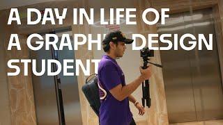 Day in life of a Graphic Designer Student!!!