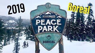 First Runs Through PEACE PARK at WOODWARD TAHOE BOREAL 2019