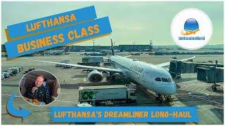 Lufthansa's first Boeing 787-9 Dreamliner ️ Business Class to Newark  thevacationworld