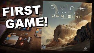 First Playthrough of Dune Imperium: Uprising!