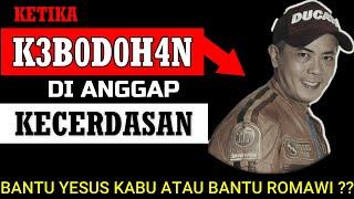 MELURUSKAN MUALAF DONDY TAN  YANG DIANGGAP CERDAS PADAHAL !!!