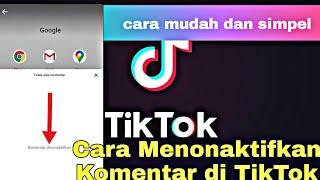 Cara Menonaktifkan Komentar di TikTok