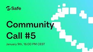 Safe Community Call #5 with Richard Meissner