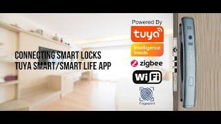 Tutorial Connecting Smart Fingerprint Locks to Tuya Smart App