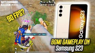 SNAPDRAGON 8 GEN 2  SAMSUNG GALAXY S23 SMOOTH + 90 FPS PUBG/BGMI TEST 2024