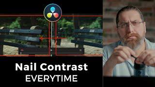 Simple Trick to Nail Contrast Everytime (DaVinci Resolve)