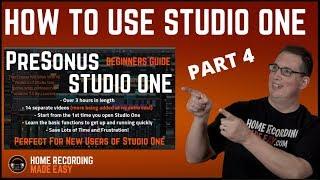 Presonus Studio One - Beginners Guide #4 - Audio I/O