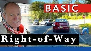 Basic Right-of-Way Rules and Who Goes First in Road Traffic