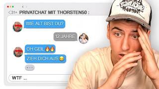 Ich gebe mich als 12 JÄHRIGES MÄDCHEN in einem DEUTSCHEN CHATROOM aus... 