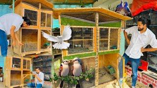 Making New Pigeon House Old Cage Restoration Before And After️
