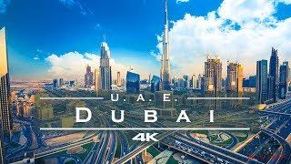 Dubai, United Arab Emirates  - by drone [4K]