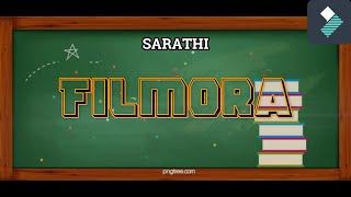 Filmora 9 Intro Effects Tutorial 2020 # Tech of Filmora Sarathi