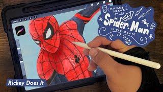 Drawing SPIDER-MAN for my Nephew's Birthday!!!