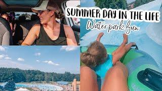 DAY IN THE LIFE| WATER PARK FUN & AT HOME BAKING| Tres Chic Mama