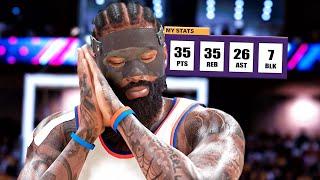 1st Quarter Triple Double by PAINT BEAST! NBA 2K25 My Career