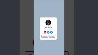 How To Create Flip Profile Card Using HTML & CSS | A Profile Card Design