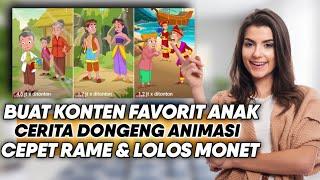 Buatnya Cuman 5menit! Cara Simpel Buat Animasi Dongeng Pakai AI Untuk Konten Short