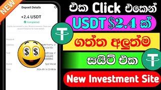 How to Earn Money Online Sinhala 2024 | USDT Earning Site | Live Withdraw  @woow_money_tv