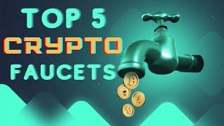 Top 5 Faucets to Earn Cryptocurrency For Free #freecrypto #cryptofaucet