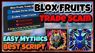 Blox Fruits Trade Scam Script | ️ Valentine’s Day Update | Trade Freeze | Force Accept  | Keyless