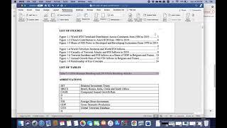 Update Table of Figures Word Mac