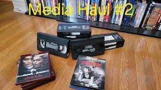 Media Haul #2 - Some caseless VHS's from eBay + a few discs from a few places